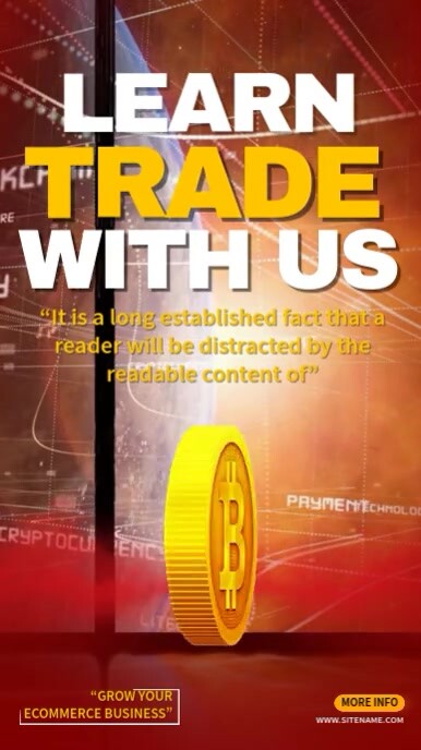 Learn Trading Program Template | PosterMyWall