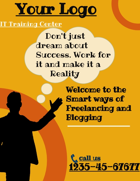 Learning and earning poster Template | PosterMyWall