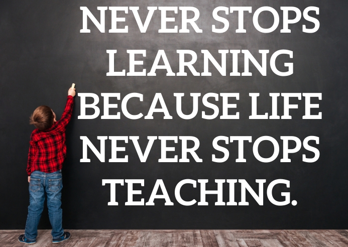Learning Quote Design LEARNING AND TEACHING QUOTE TEMPLATE | PosterMyWall