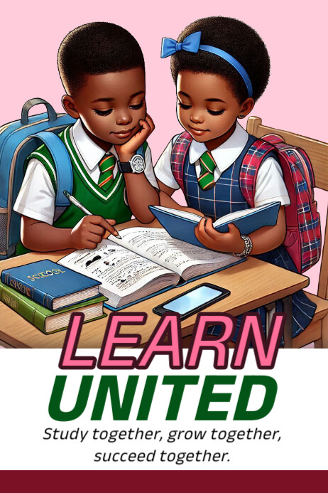 Learning Poster template