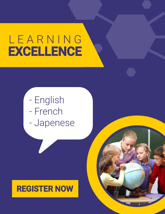 Learning Excellence Template | PosterMyWall