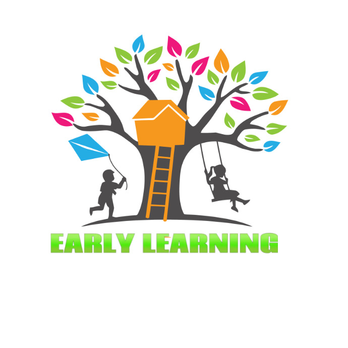 learning logos Логотип template