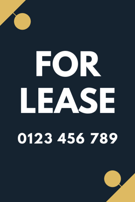 Plantilla de Lease flyer and poster for realestate | PosterMyWall