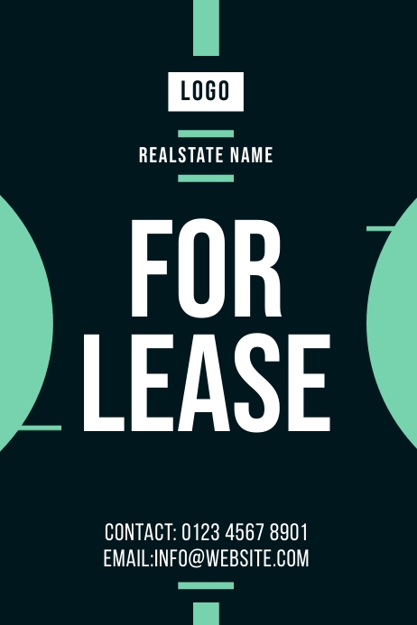 lease real estate flyer Template | PosterMyWall