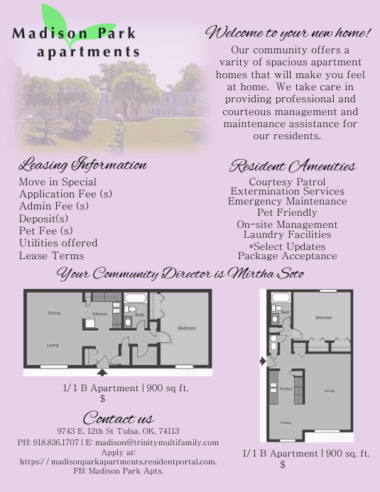 Leasing Flyer 2 Template | PosterMyWall