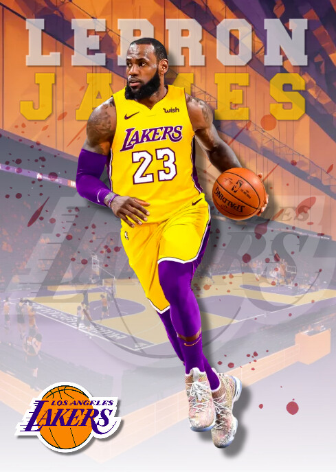 LEBRON JAMES Template | PosterMyWall LEBRON JAMES Template | PosterMyWall