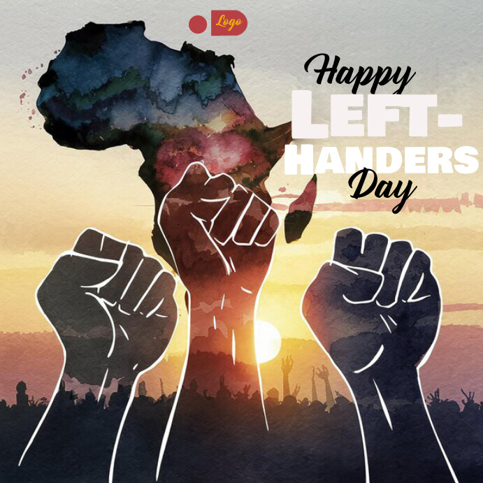 Left-Handers Day Template | PosterMyWall