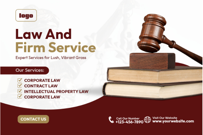 Legal Services Poster Template | PosterMyWall