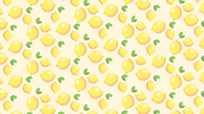 Lemon Zoomed In Lemon Themed Zoom Meeting Background Template | PosterMyWall