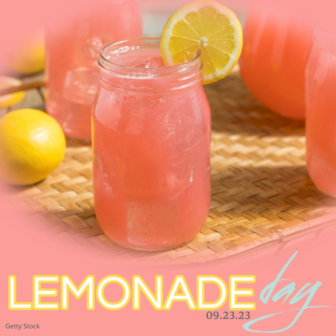 Lemonade Design Ad lemonade day ad template | PosterMyWall