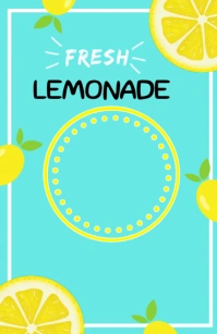 Lemonade Day Tabloid template