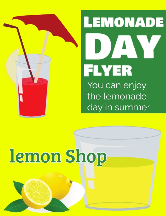 Lemonade Day Poster, Lemonade Day Flyer PosterMyWall
