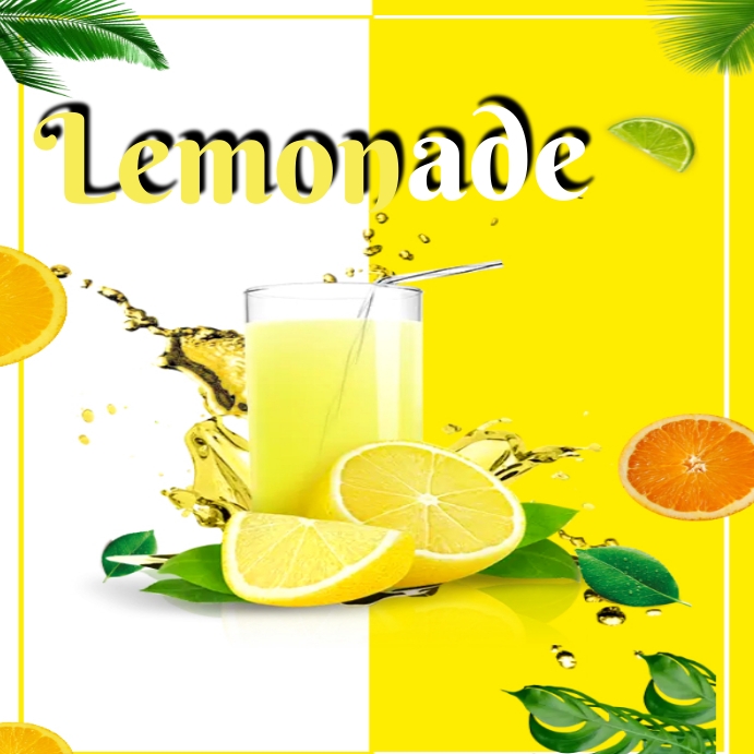 Lemonade Design Ad National lemonade day flyer template | PosterMyWall