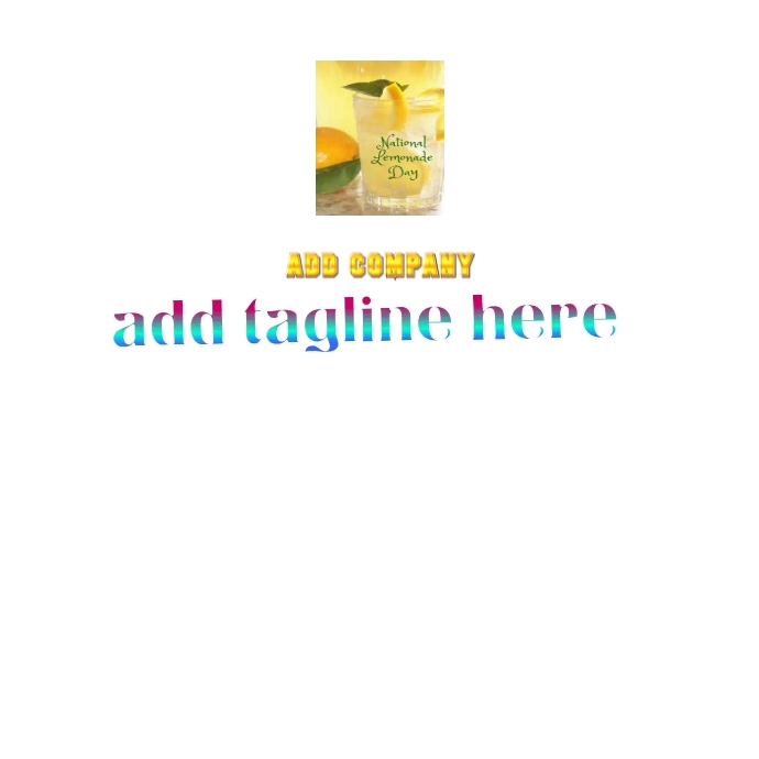 Lemonade logo design Ilogo template