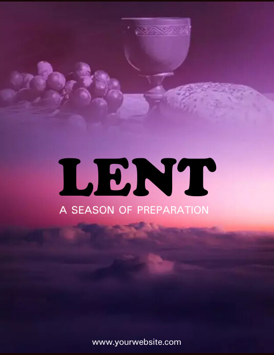 Lent Template PosterMyWall