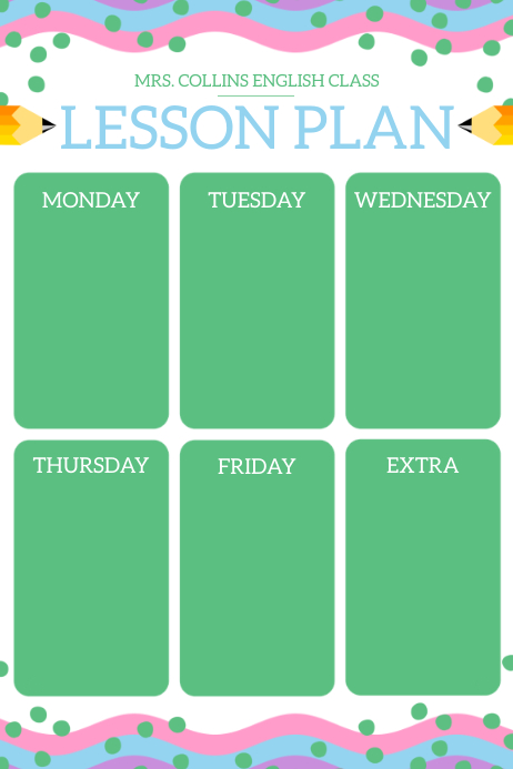 Lesson Plan | PosterMyWall