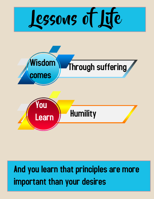 Lessons of life Flyer (US Letter) template