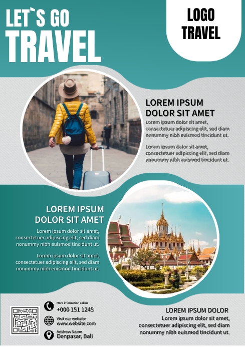 Let`s Travel Ads Template | PosterMyWall