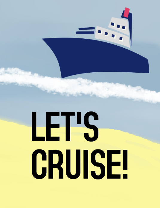 Let S Cruise Template PosterMyWall