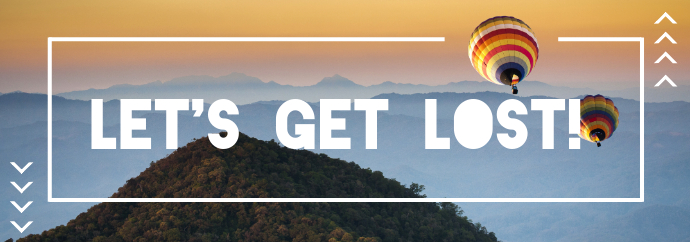 Let's Get Lost Tumblr Banner template