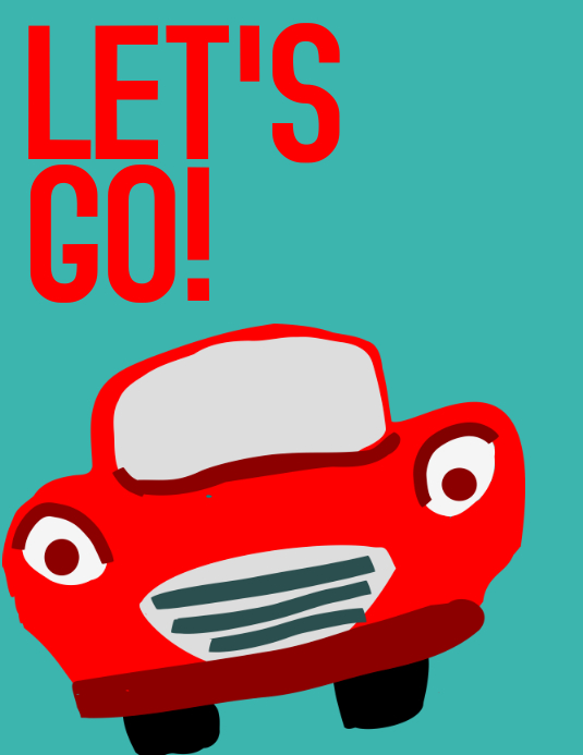 Let's go Template | PosterMyWall