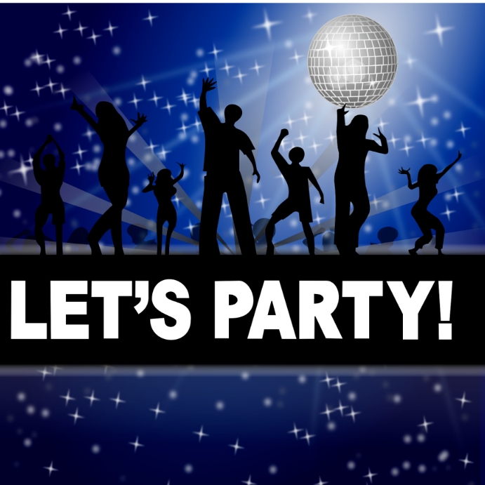 Copy of lets party poster | PosterMyWall