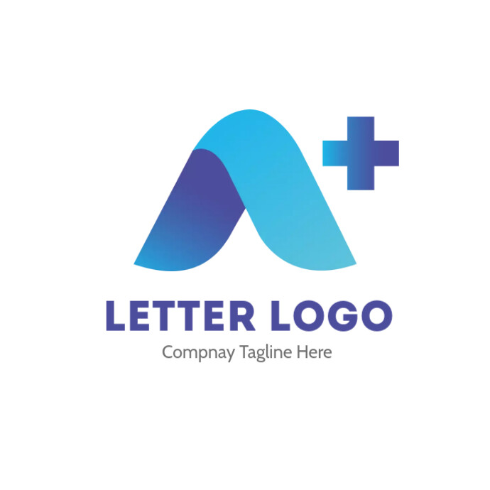 Letter A+ Logo Design Template | PosterMyWall