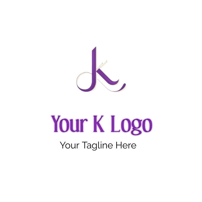 Letter Form Logo template