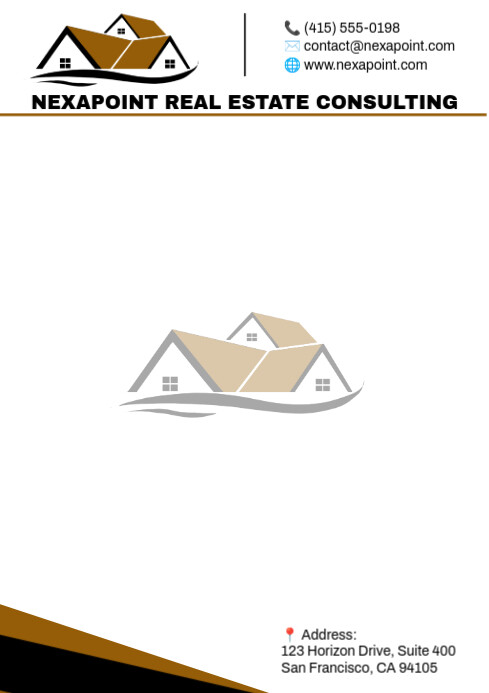 Letter Head Logo Watermark Template A4