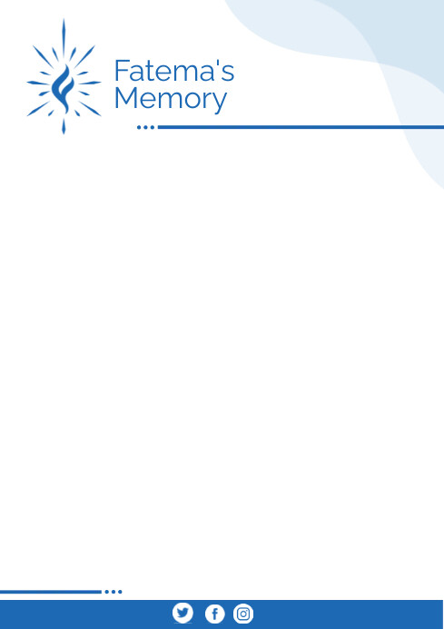 Letter head Memory Template | PosterMyWall