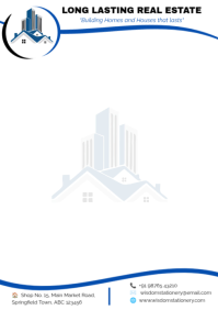 Letter head Template A4