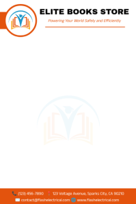Blanco Bookstore Promotion Poster Template