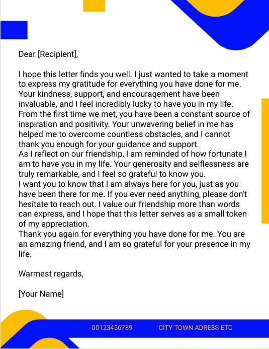 Letter Header Design Letter Header Design