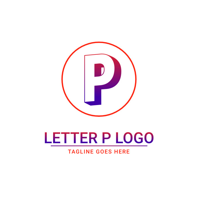 P. Tutorial Logo Logo Ideas With Letters P