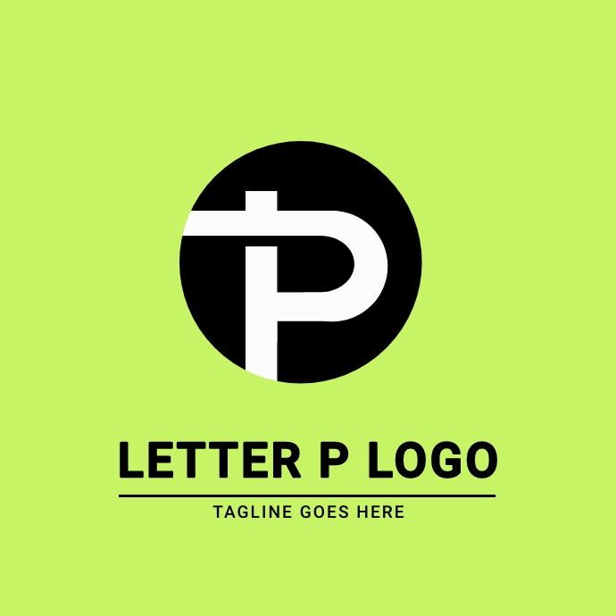 Letter P Logo Template | PosterMyWall