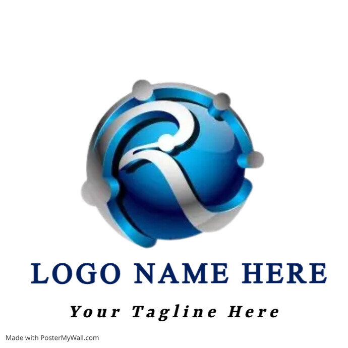 Shape R 3d Logo Letter R Design 3d