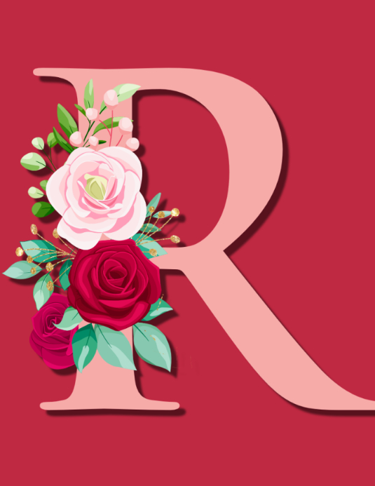R Letter Design