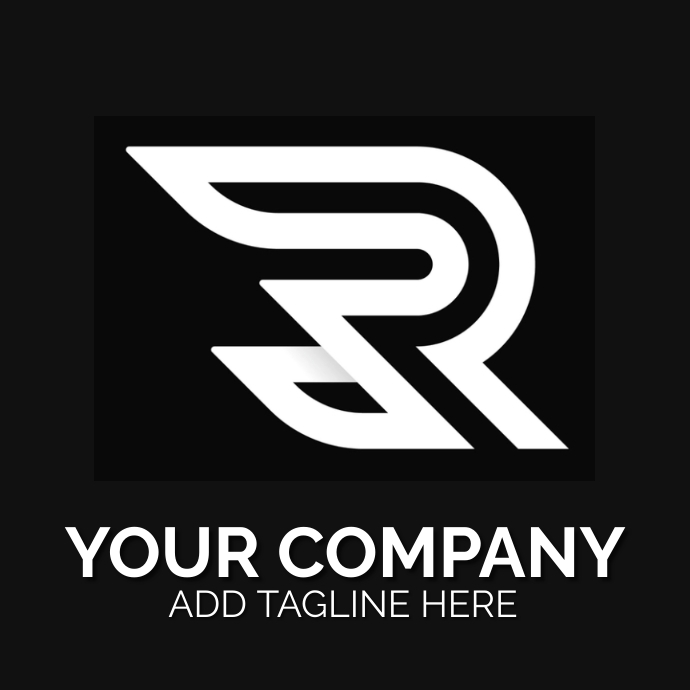 Letter R logo design Logo template, Creative | PosterMyWall