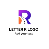 letter r logo Template | PosterMyWall