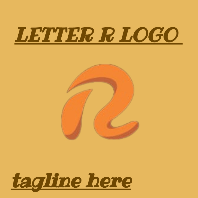 Letter R logo Template | PosterMyWall
