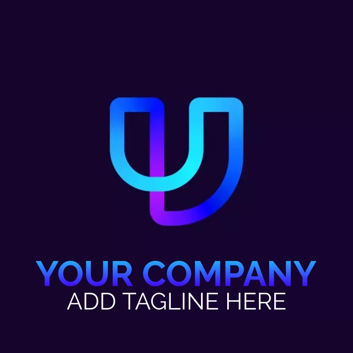 Letter UJ Logo design UJ Logo design Template | PosterMyWall