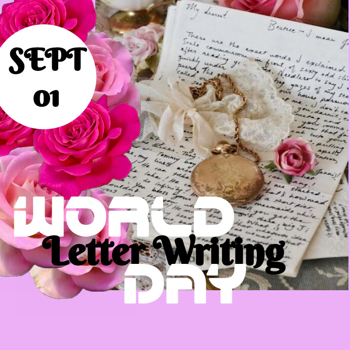 Plantilla de Letter writing Day | PosterMyWall