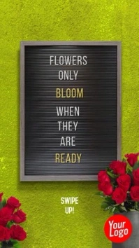 Letterboard Billboard Story Swipe Up template