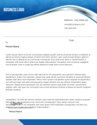 Letterhead Flyer (US Letter) template