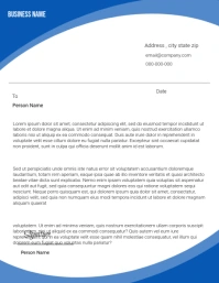 Letterhead Flyer (US Letter) template