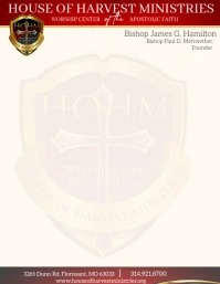 letterhead Flyer (US Letter) template