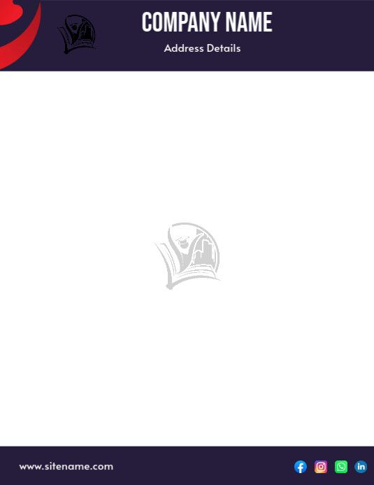 Copy of Letterhead | PosterMyWall