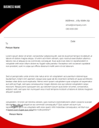 Letterhead Template Flyer (US Letter)