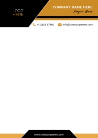 Free, Printable Business Letterhead Templates To Customize | Canva