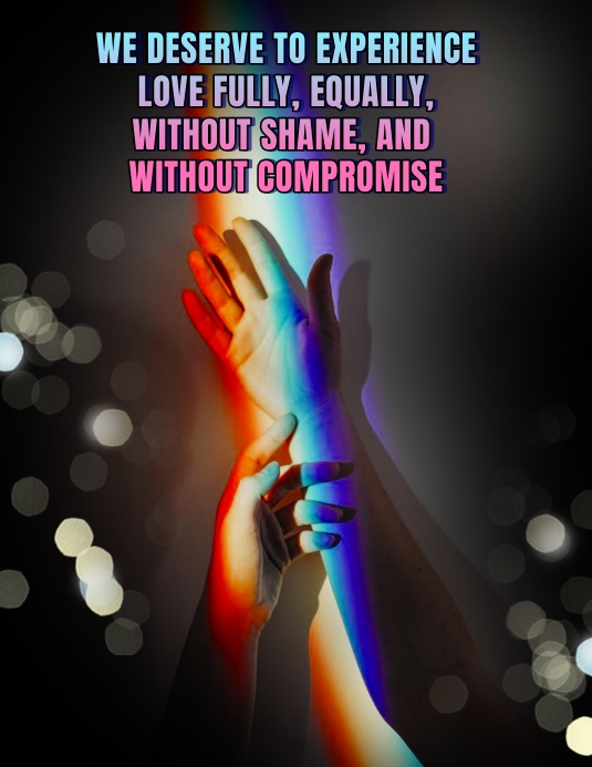 LGBT positive quote | PosterMyWall